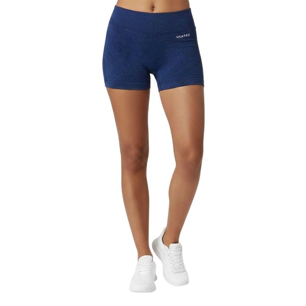 USA Womens/Ladies Nylon Shorts / Navy